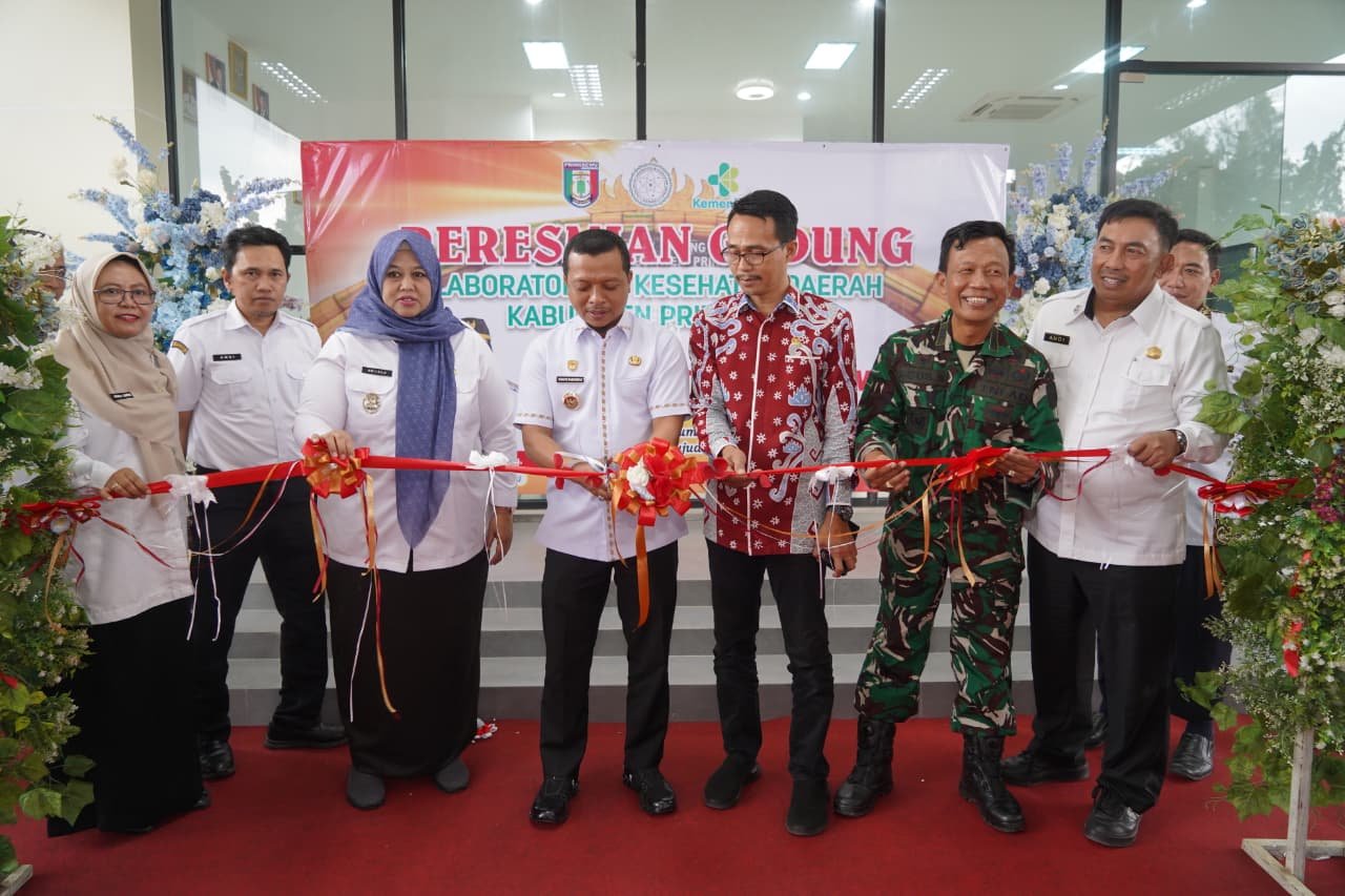 Bupati Pringsewu Resmikan Gedung Labkesda