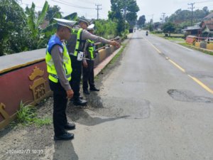 Polisi Survei Jalur Mudik Lampung Selatan Jelang Operasi Ketupat 2026