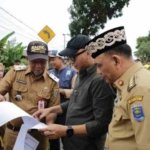 Gubernur Lampung Tinjau Perbaikan Jalan Pattimura Metro