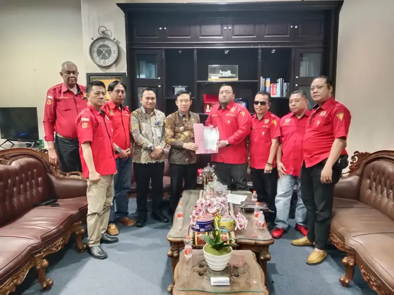 Audiensi Ormas PETIR Lampung dengan Sekda Lampung