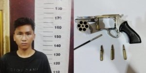 Pengancaman Senpi Rakitan, Dua Pemuda Diamankan di Metro