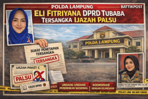 Anggota DPRD Tubaba Jadi Tersangka Ijazah Paket C