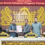 LKPJ 2025 Pringsewu Disampaikan Bupati di Rapat Paripurna DPRD