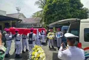Pemprov Lampung Sampaikan Penghormatan Terakhir Kopda Mahfudi