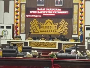Pemkab Pringsewu Jawab Pandangan Fraksi soal Raperda Perangkat Daerah