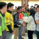 Pemkot Bandar Lampung Bagikan 1.000 Paket Beras untuk Driver Ojol