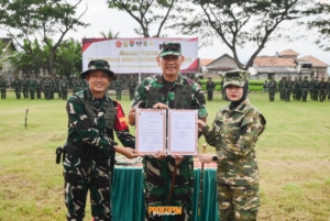 TMMD ke-127 Ditutup, Pembangunan Desa Tanjung Rejo Tuntas