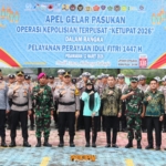 Bupati Nanda Indira Pimpin Apel Operasi Ketupat Krakatau 2026