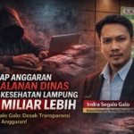 Ketua IMF Soroti Anggaran Perjalanan Dinas Dinkes Lampung Rp5 Miliar