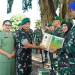 Danrem 043/Gatam Berangkatkan Prajurit Cuti Lebaran