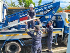 Perbaikan PJU Jalinsum Lampung Dipercepat Jelang Mudik