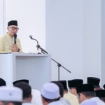Gubernur Lampung Shalat Idul Fitri di Al-Bakrie, Soroti Persatuan