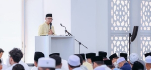 Gubernur Lampung Shalat Idul Fitri di Al-Bakrie, Soroti Persatuan