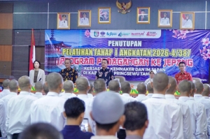 Pemkab Pringsewu Tutup Pelatihan Pemagangan Jepang 2026