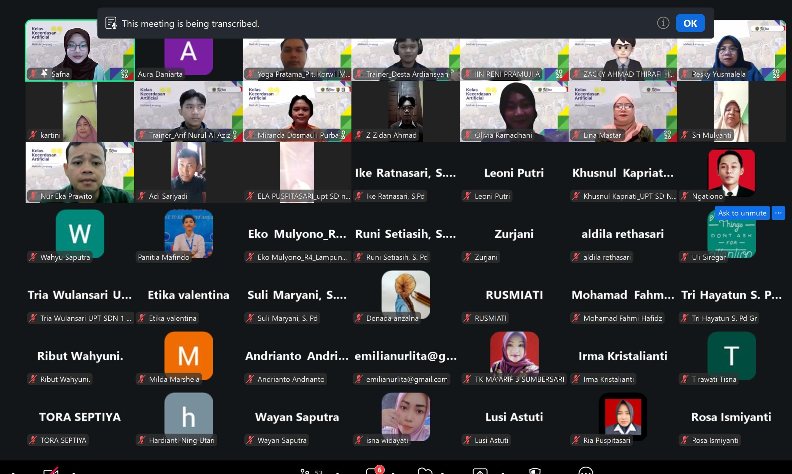 Pelatihan AI Daring Tingkatkan Literasi Digital Guru Lampung
