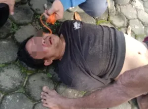 Pelaku Curanmor Berkedok Ojol Ditangkap Warga di Langkapura