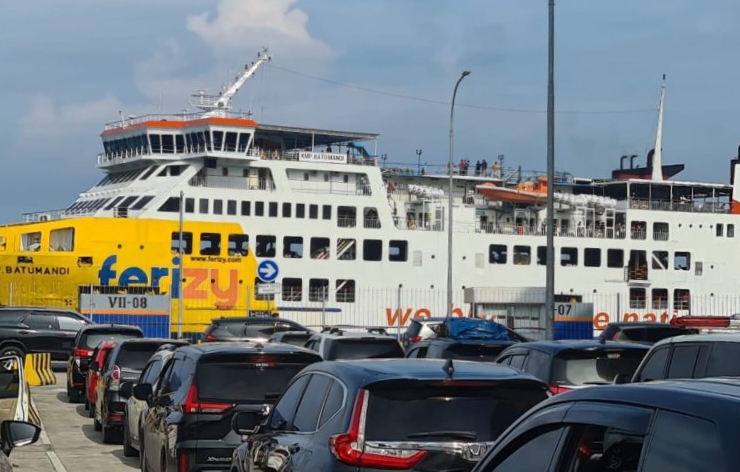 Pergerakan Penumpang Merak-Bakauheni H-8 Turun Dibanding Tahun Lalu