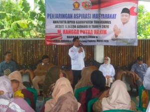 Wakil Ketua DPRD Tanggamus M. Rangga Putra Hakim Serap Aspirasi Warga Saat Reses di Pugung