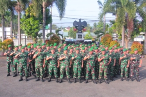 Kenaikan Pangkat Kodim 0410/KBL, Prajurit Diminta Profesional