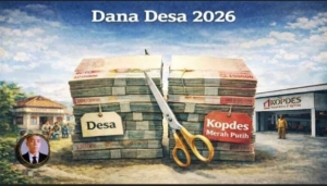 Dana Desa 2026 Turun, Setiap Desa Rata-Rata Terima Rp332 Juta