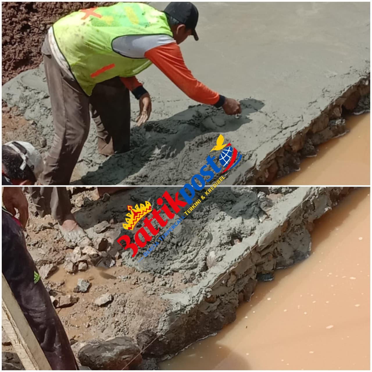 Proyek Jembatan Fajar Baru Disorot, Diduga Tak Sesuai Teknis