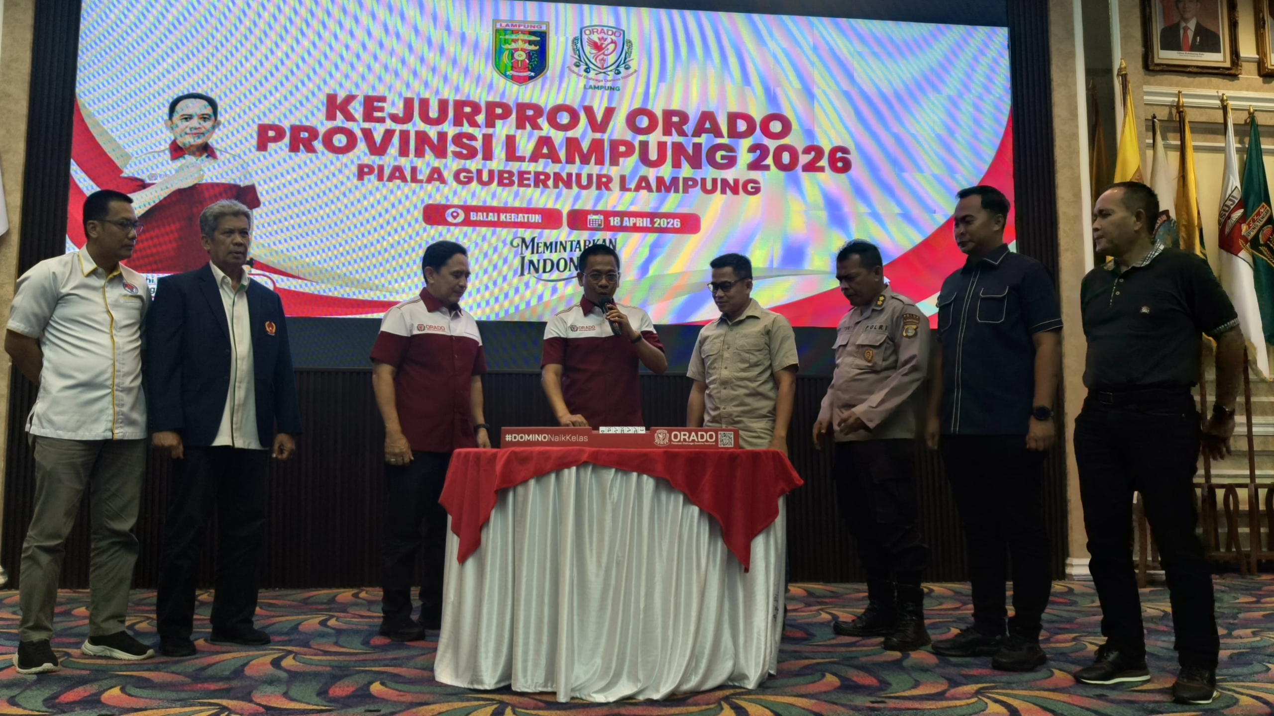 Piala Gubernur ORADO Lampung 2026 Resmi Dibuka