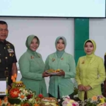 Peringatan HUT ke-80 Persit di Bandar Lampung Berlangsung Khidmat dan Meriah