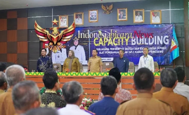 Capacity Building APJ LED Pringsewu Dibuka Bupati Riyanto