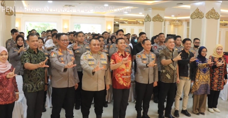 LPDP Polri Dorong Polda Lampung Cetak SDM Unggul Global