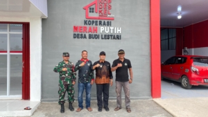 Sarana Kopdes Merah Putih Diserahkan di Tanjung Bintang