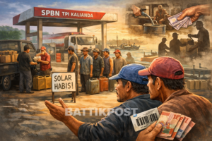 Distribusi Solar Subsidi di SPBN Kalianda di Sorot, Nelayan Mengaku Tidak Kebagian