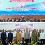 Bupati Pringsewu Hadiri Peresmian Koperasi Merah Putih