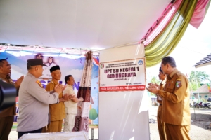 Bupati Pringsewu Resmikan UPT SD Negeri 1 Gunungraya sebagai Sekolah Definitif