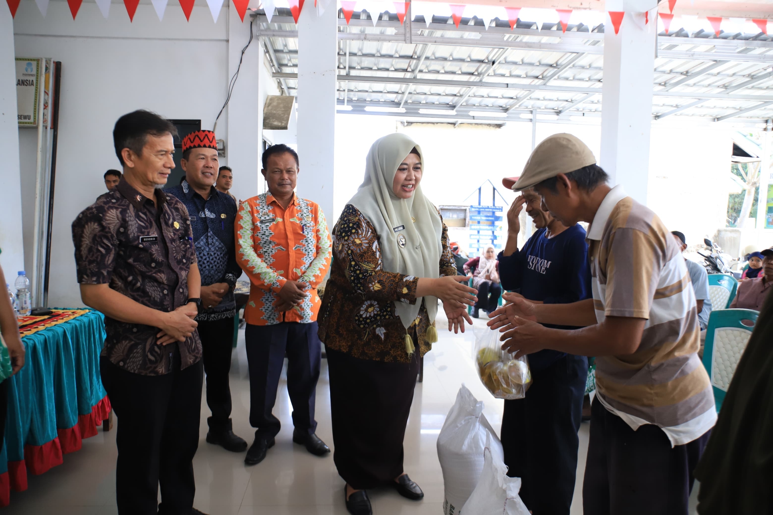 Wabup Pringsewu Buka Penyaluran Bantuan Pangan 2026