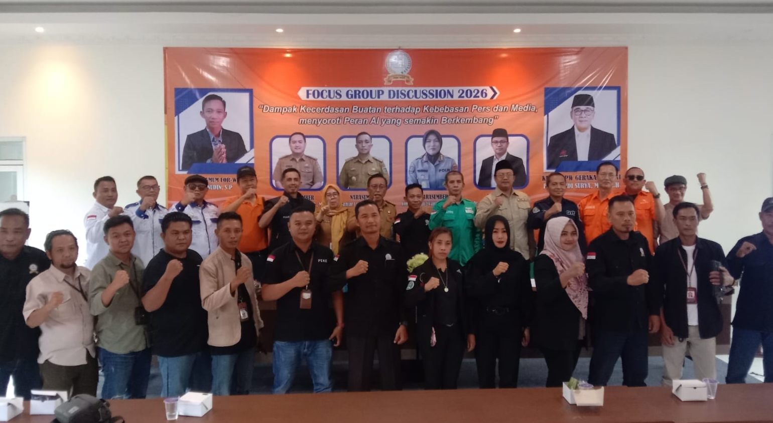 Kebebasan Pers di Era AI Dibahas dalam FGD 2026 di Lampung