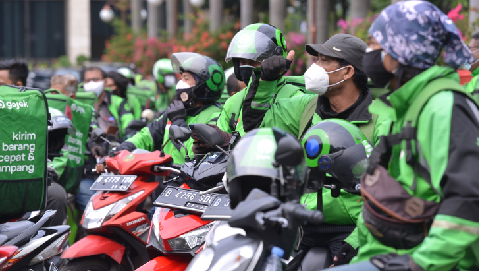 GOTO Respons Aturan Baru Prabowo, Potongan Driver Ojol 8 Persen