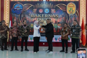 Wagub Jihan Buka Rakernas PJ91, Dorong Persatuan dan Kepedulian Sosial
