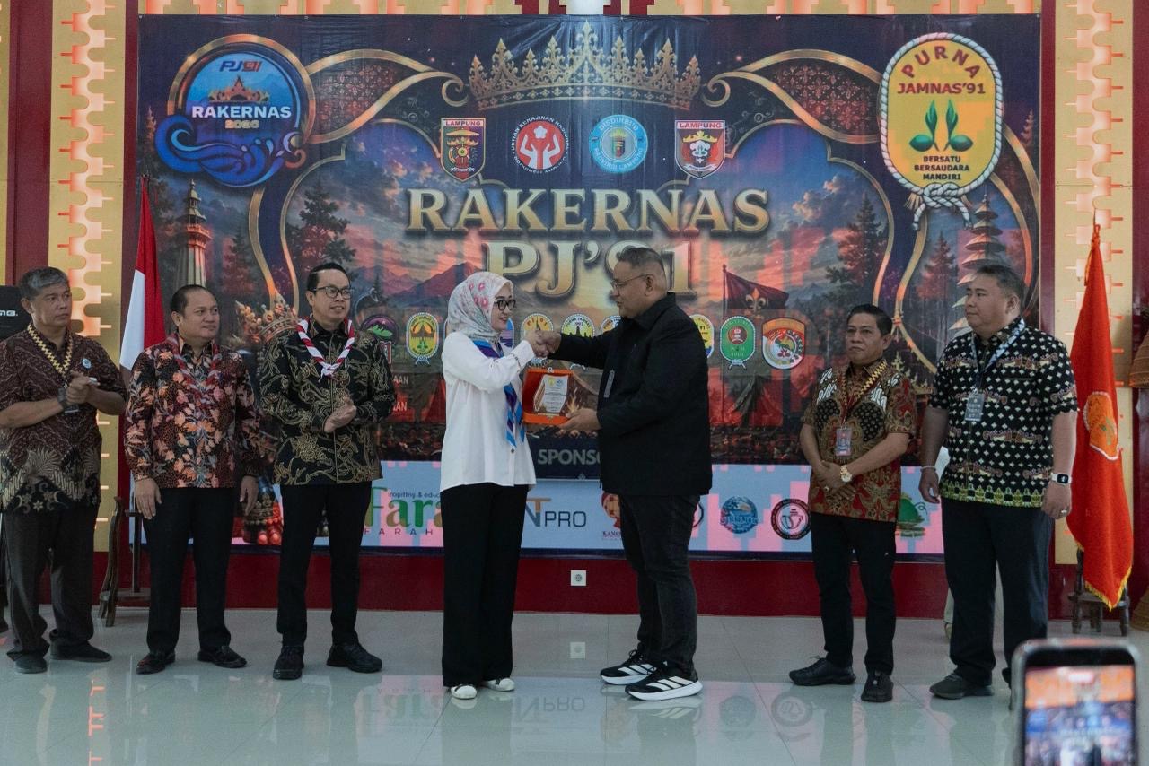 Wagub Jihan Buka Rakernas PJ91, Dorong Persatuan dan Kepedulian Sosial