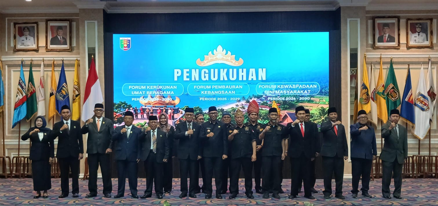 Ketua JMSI Lampung Dilantik sebagai Pengurus FKDM