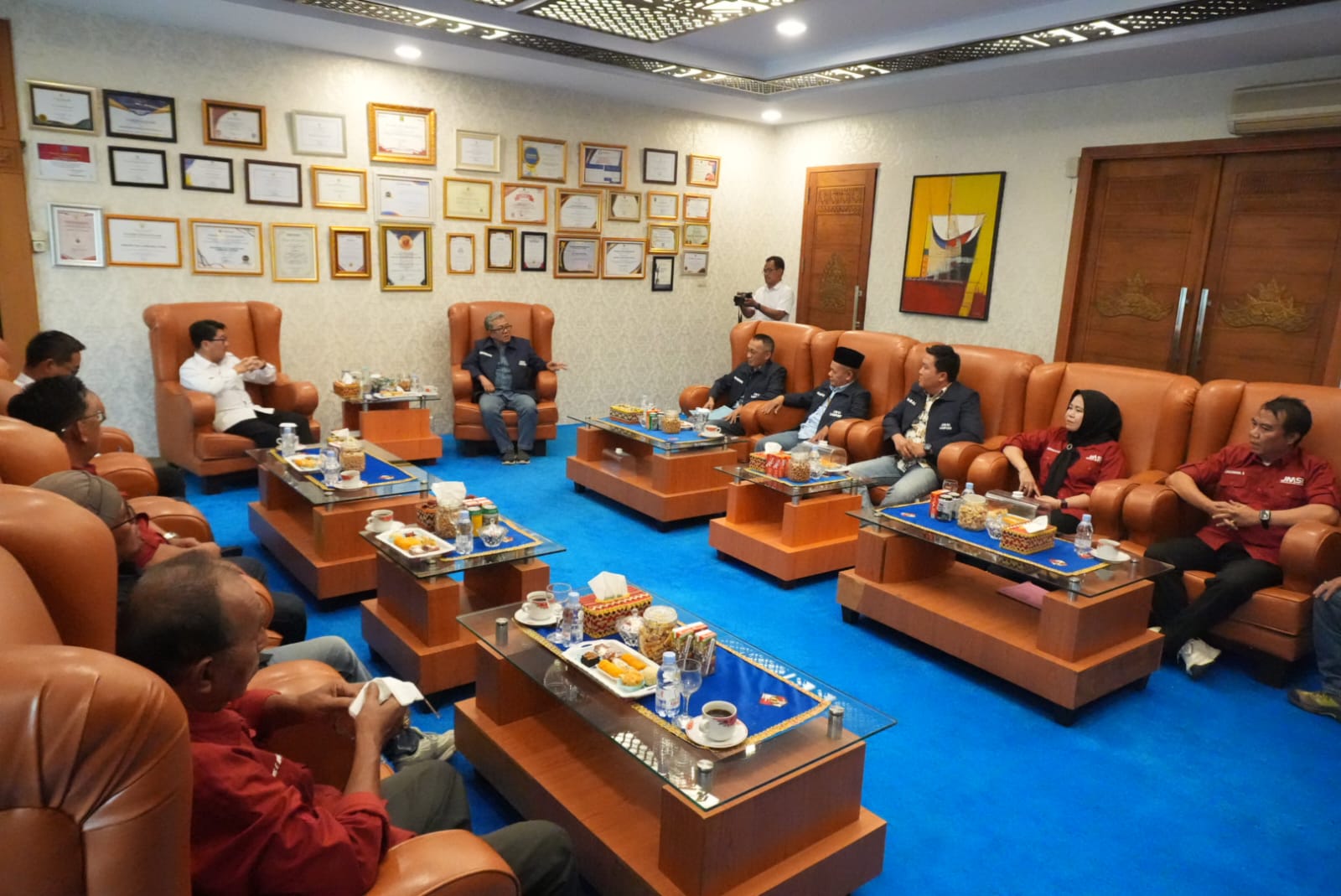 Bupati Lampung Utara Terima Audiensi JMSI, Perkuat Sinergi Media