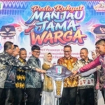 Manjau Jama Warga Tutup HUT Ke-19 Kabupaten Pesawaran