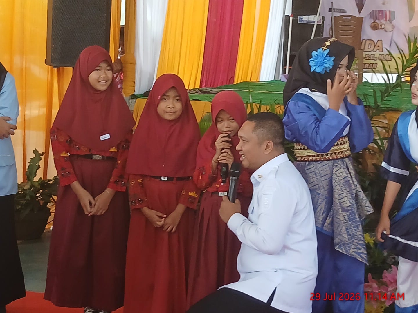 Hari Anak Nasional 2026, Wakil Bupati Pesawaran Ajak Siswa Semangat Belajar