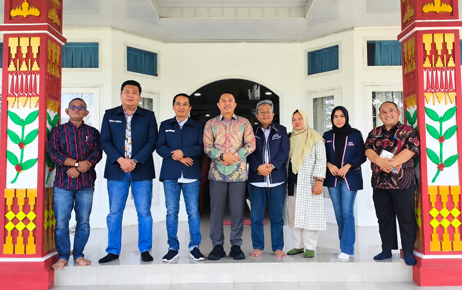 Bupati Parosil Terima Pengurus JMSI Lampung, Perkuat Sinergi Media Siber