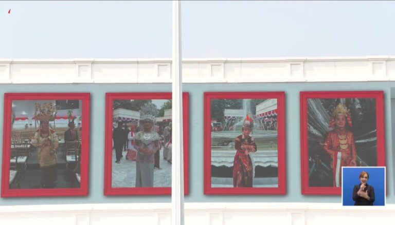 Busana Adat Lampung Antar Chagiva Raih Penghargaan di Istana