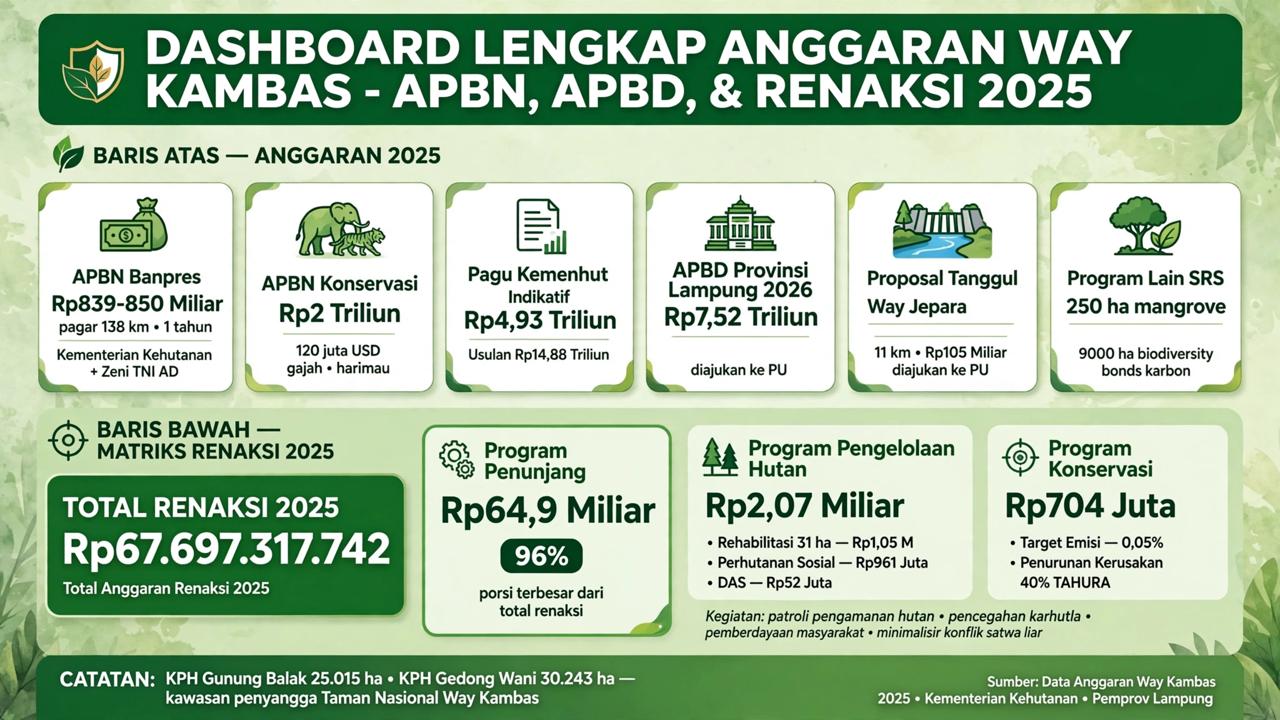 Kebakaran TNWK, JMSI Lampung Ingatkan Warga Perbatasan
