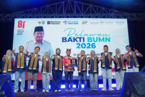 Relawan Bakti BUMN 2026 Perkuat Desa Bulok