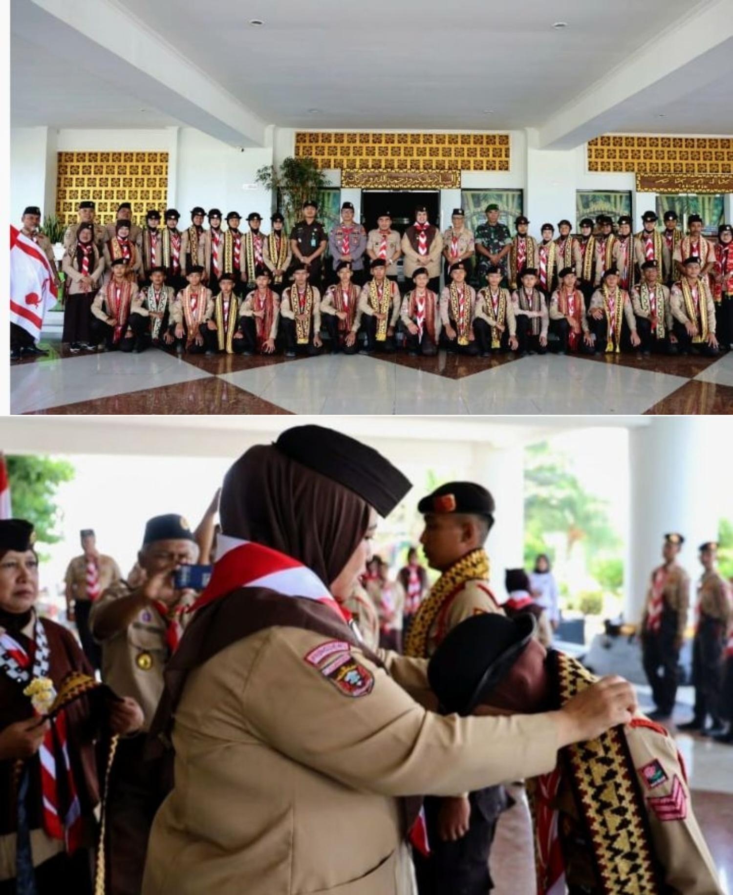 Wabup Umi Laila Lepas 50 Pramuka Pringsewu ke Jamnas XII