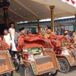 200 Becak Listrik Presiden Mulai Beroperasi di Jombang
