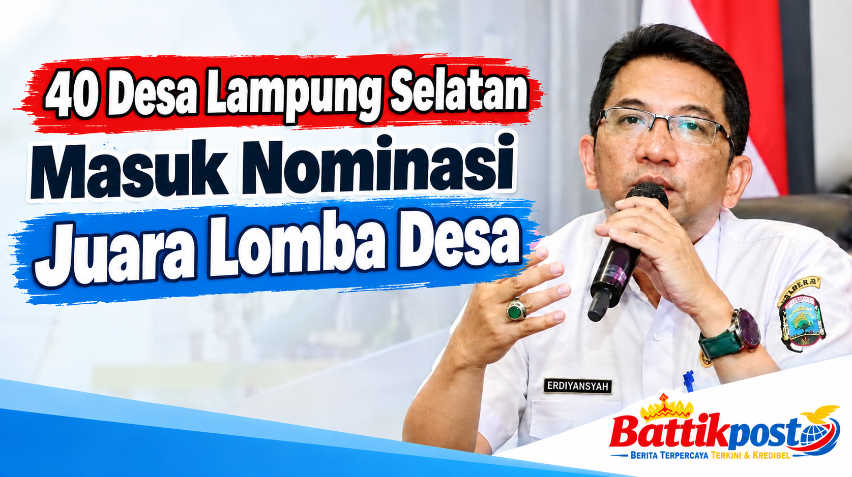 Helau Lomba Desa Lampung Selatan Tetapkan 10 Nominasi Terbaik