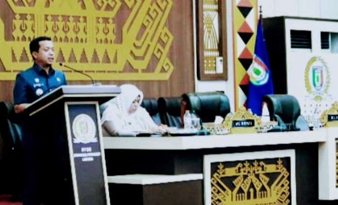 Penyampaian Jawaban Bupati Pringsewu soal Perubahan APBD 2026